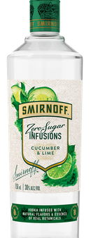 Smirnoff Zero Vodka Lemon & Elderflower For Cheap