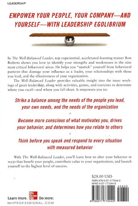 The Well-Balanced Leader: Interactive Learning Techniques To Help You Master The 9 Simple Behaviors Of Outstanding Leadership Fashion